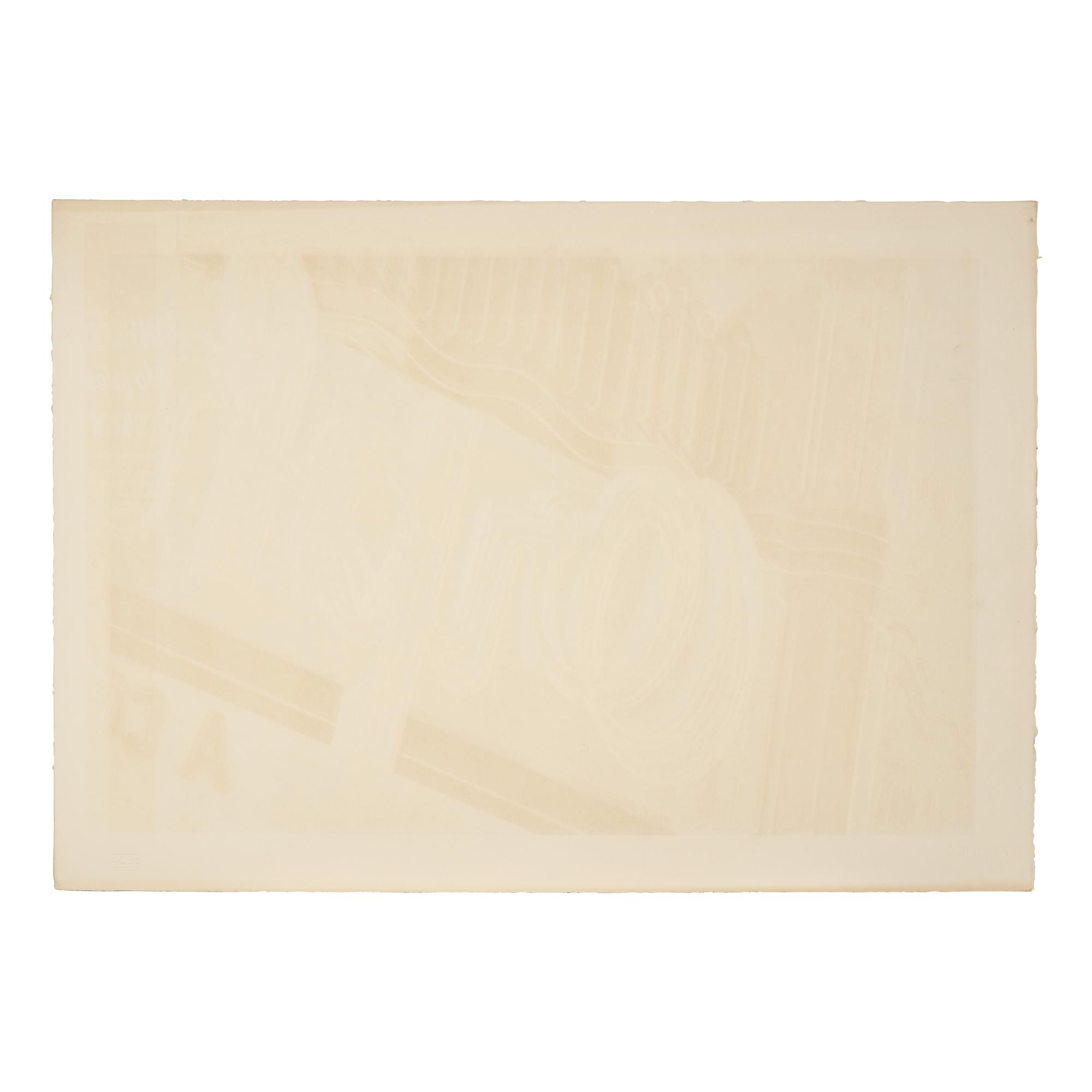 Robert Cottingham (American, b. 1935) — Orph (from Documenta: The Super Realists ), 1972