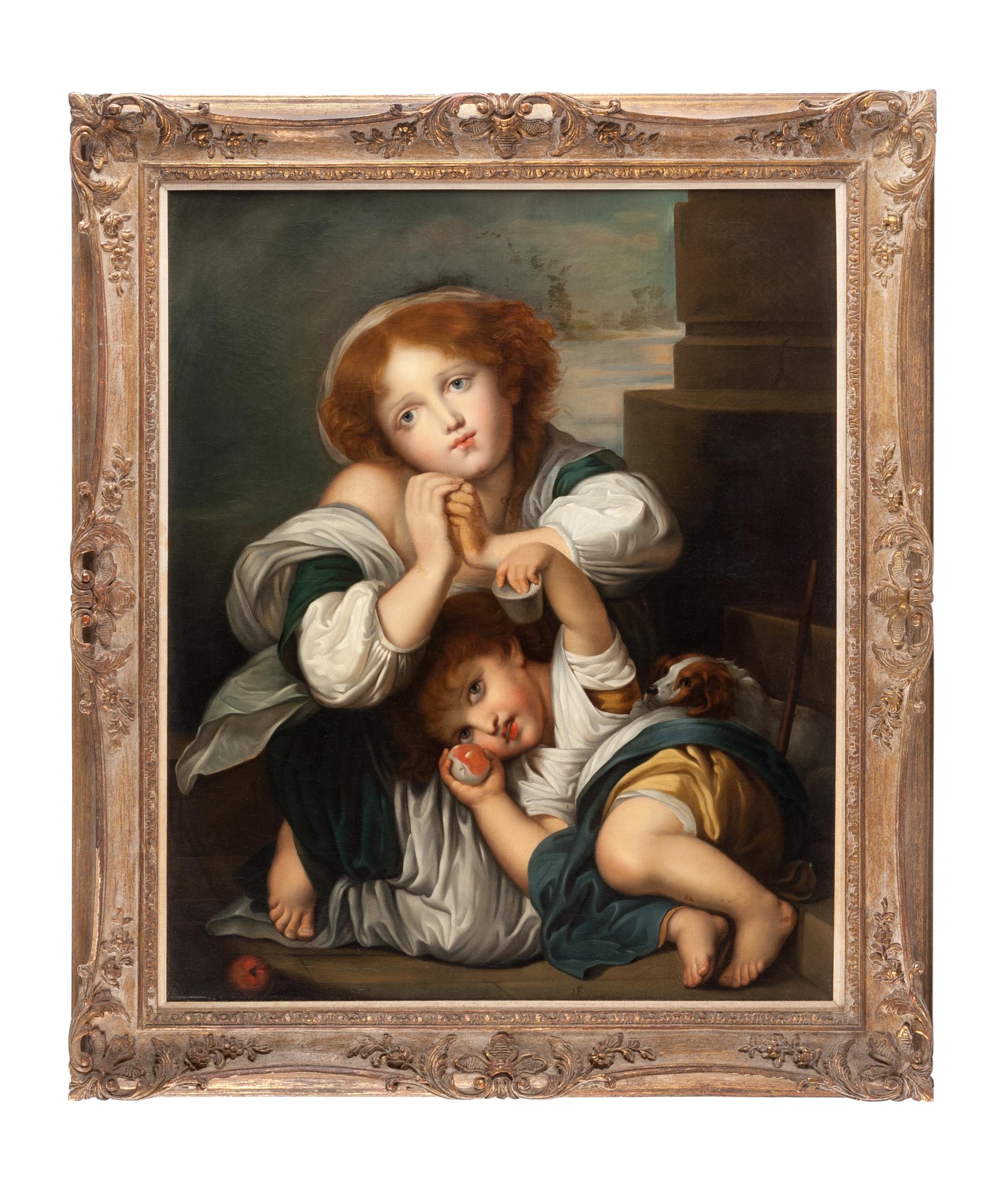 Continental School, (18th/19th Century), Two Children