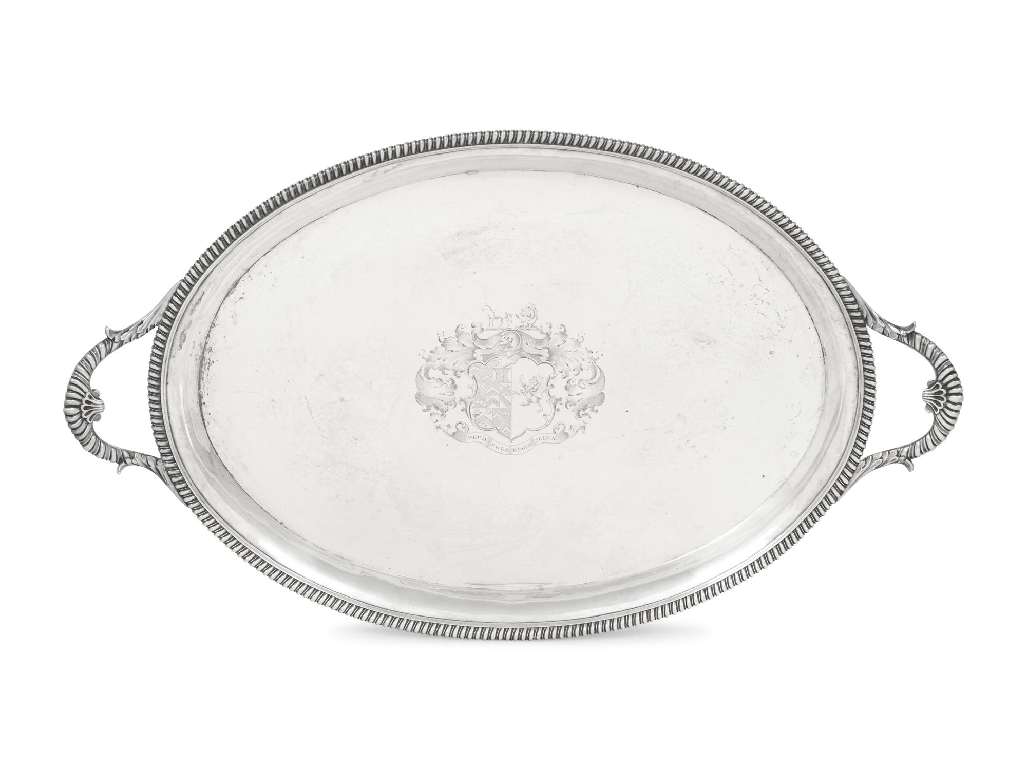 A George III Silver Tray