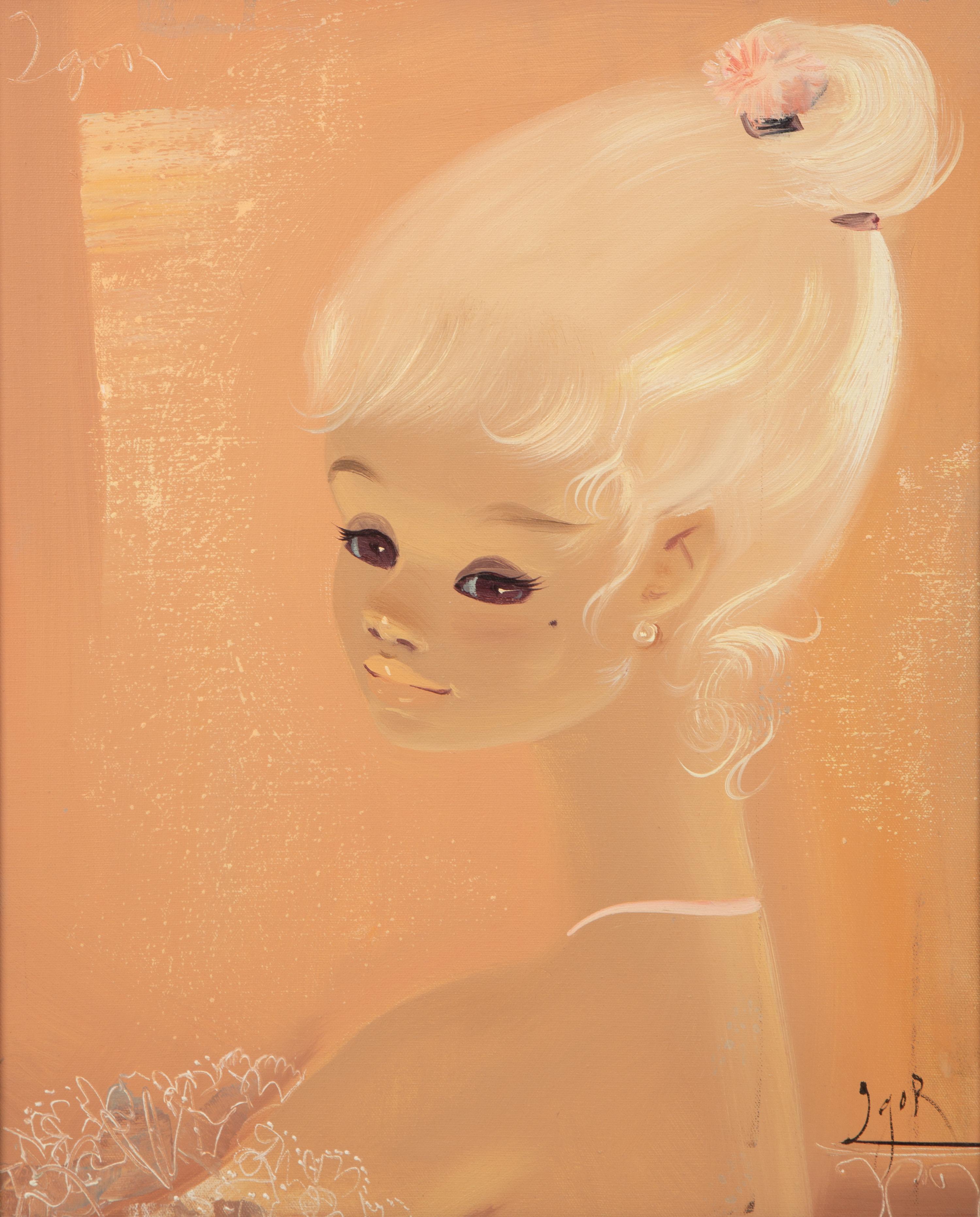 Brown-eyed Blonde Girl
