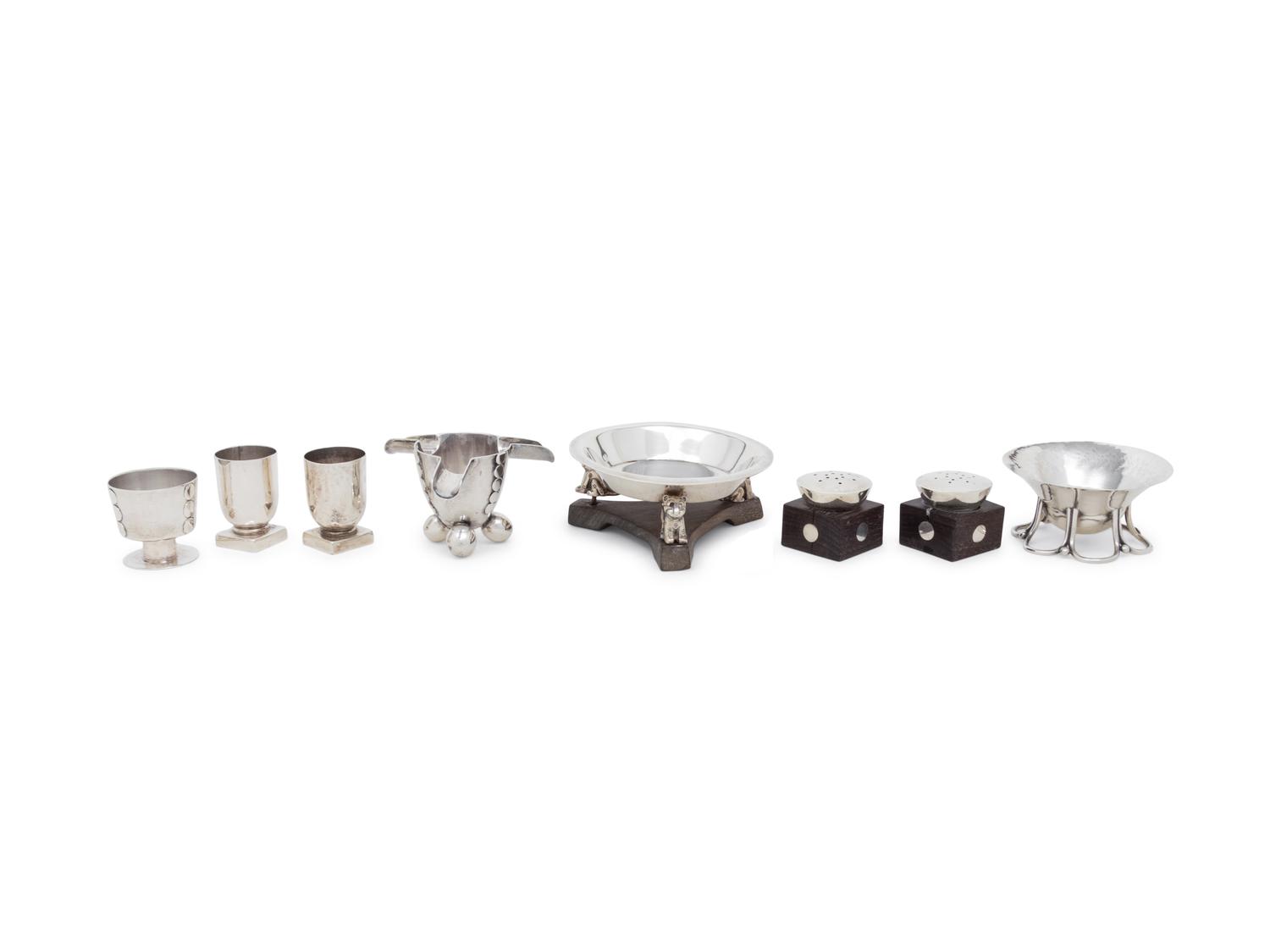 A Collection of Mexican Silver Table Articles