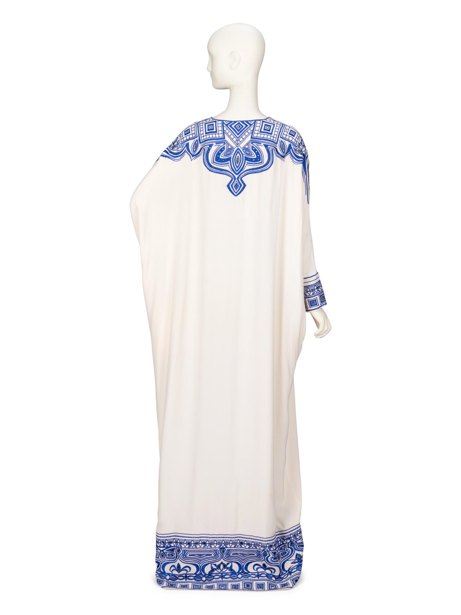 EMILIO PUCCI, EMBROIDERED KAFTAN