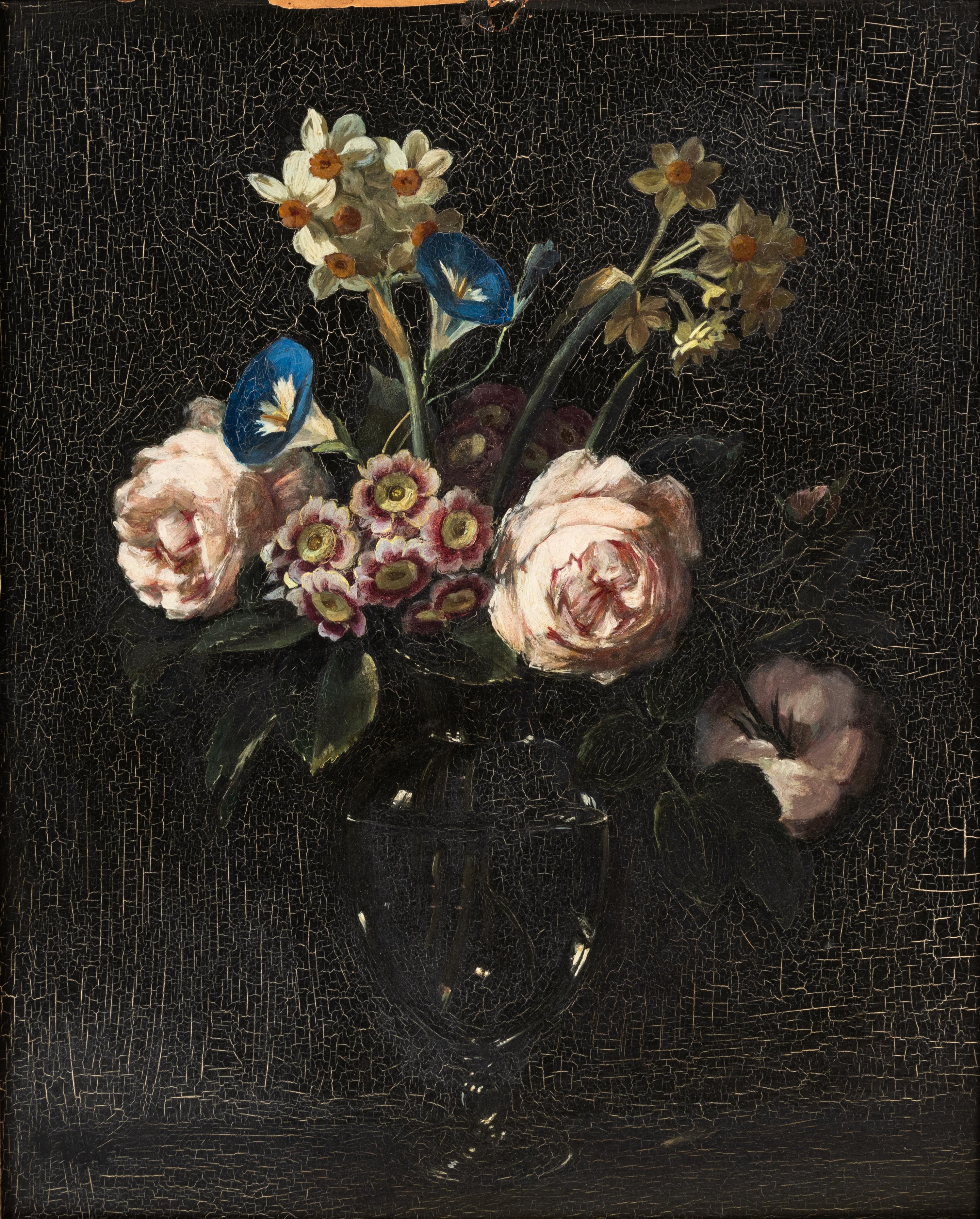 After Henri Fantin-Latour(French, 1836-1904)Floral Still Life, 1882oil on board signed Fantin and dated (upper right)16 x 12 1/2 inches.