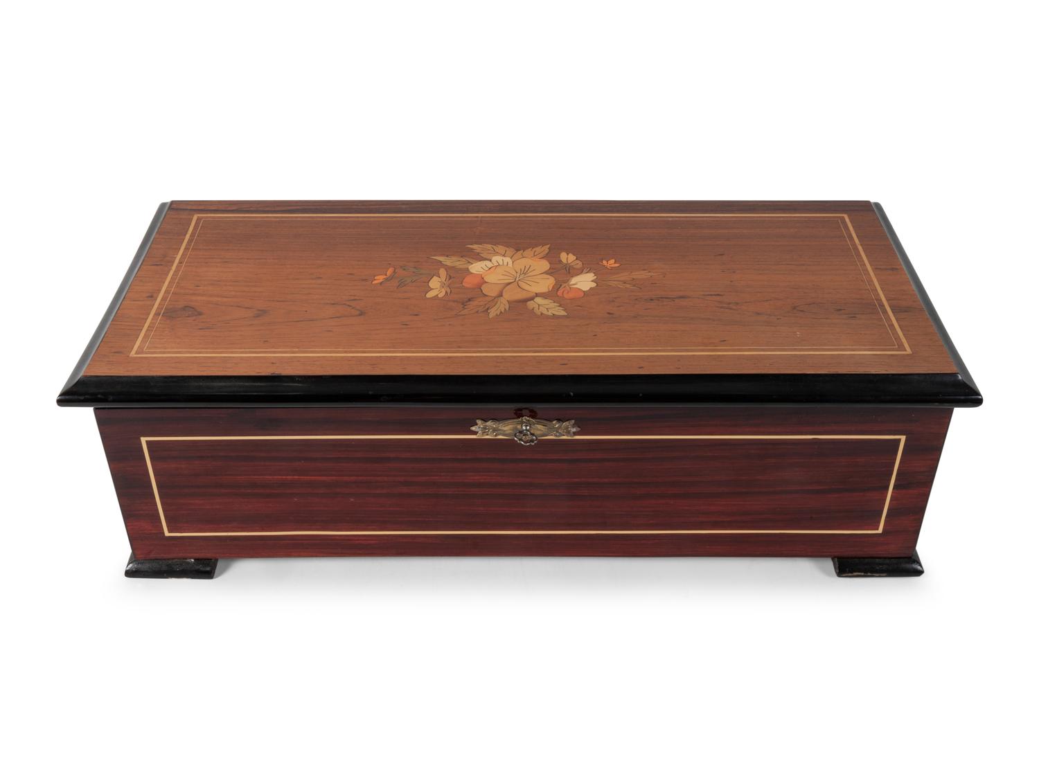 A Swiss Fortifsimo Piccolo Cylinder Music box