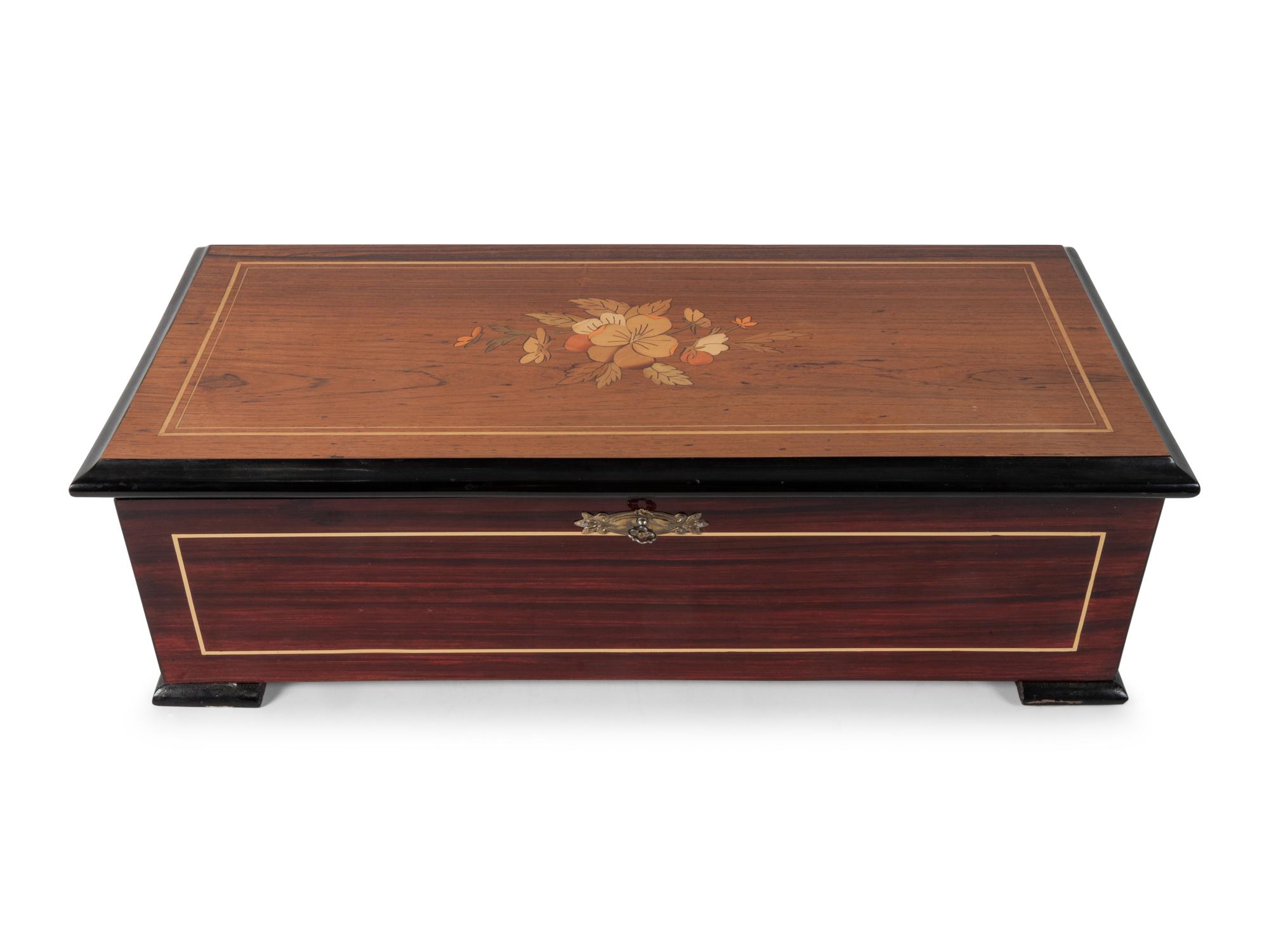 A Swiss Fortifsimo Piccolo Cylinder Music box
