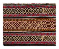 Anishinaabe Yarn Storage Bag, with Underwater Panther Motifs
