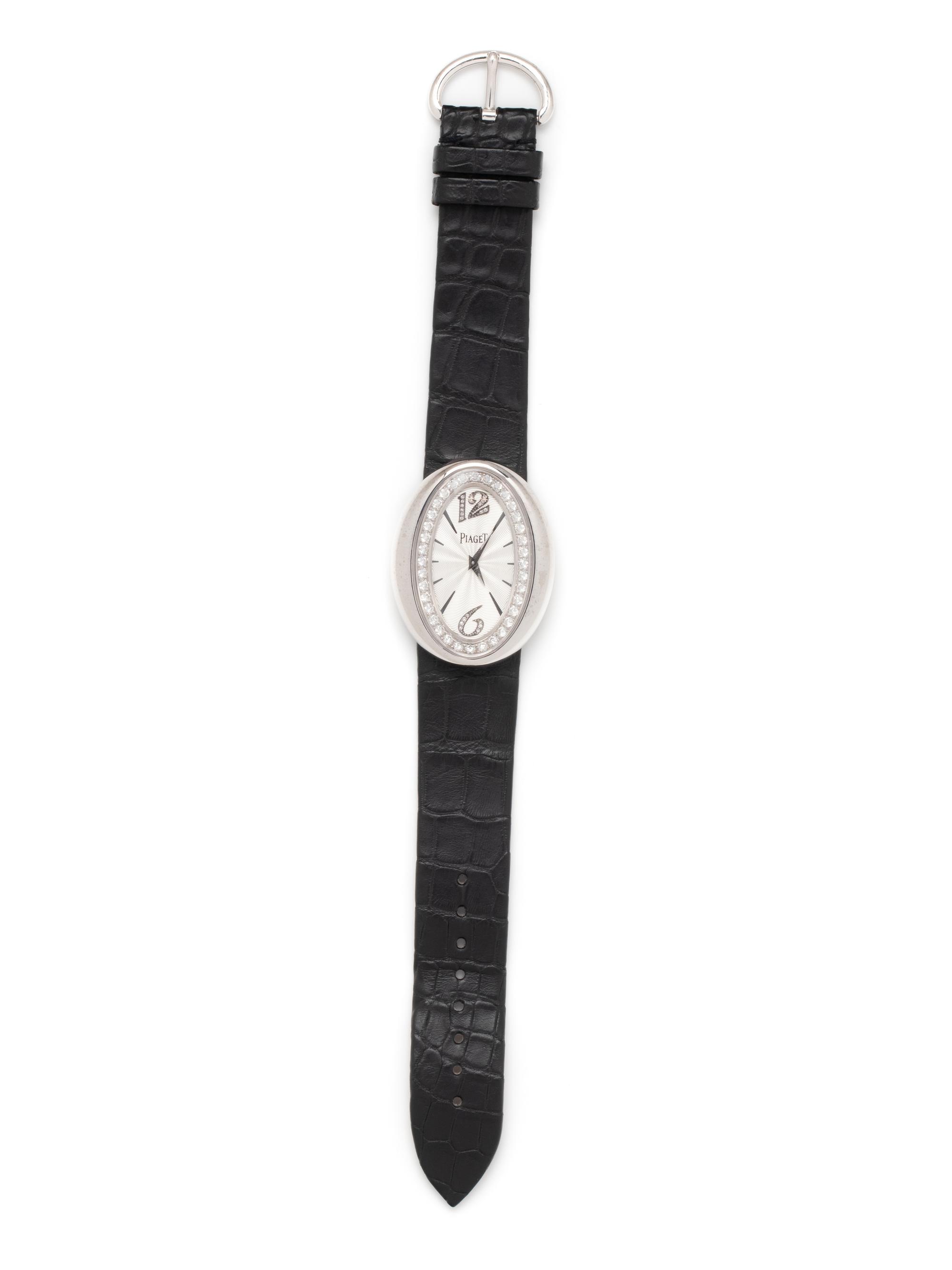 PIAGET, 18K WHITE GOLD AND DIAMOND REF. P10442 'LIMELIGHT MAGIC HOUR' WRISTWATCH
