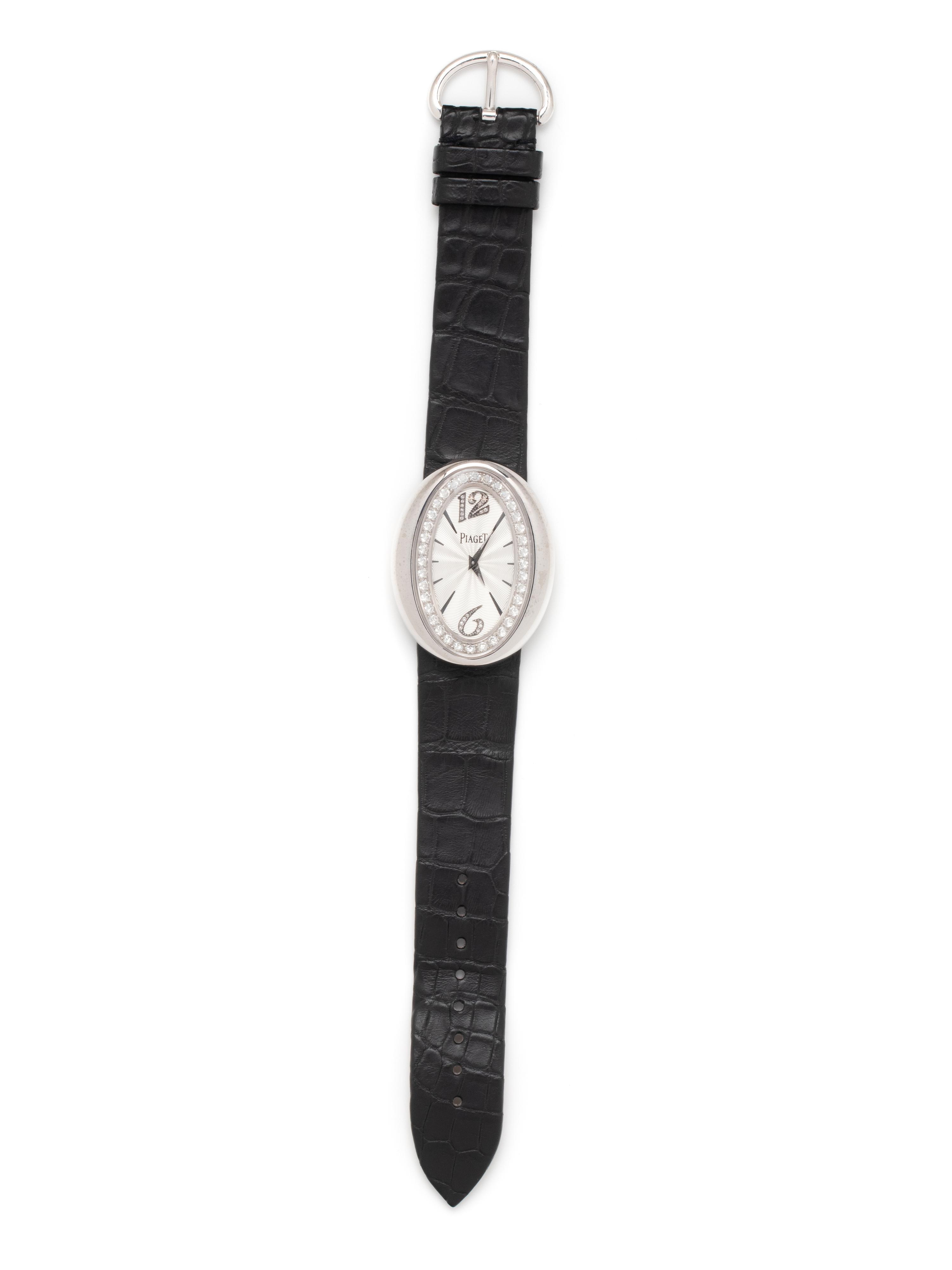 PIAGET, 18K WHITE GOLD AND DIAMOND REF. P10442 'LIMELIGHT MAGIC HOUR' WRISTWATCH