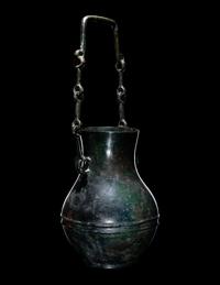 A Bronze Ritual Wine Vessel, Hu