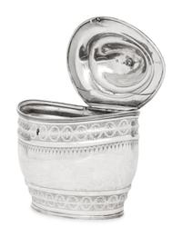 A George III Silver Tea Caddy