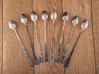 Heavily Stamped Iced Tea Spoons