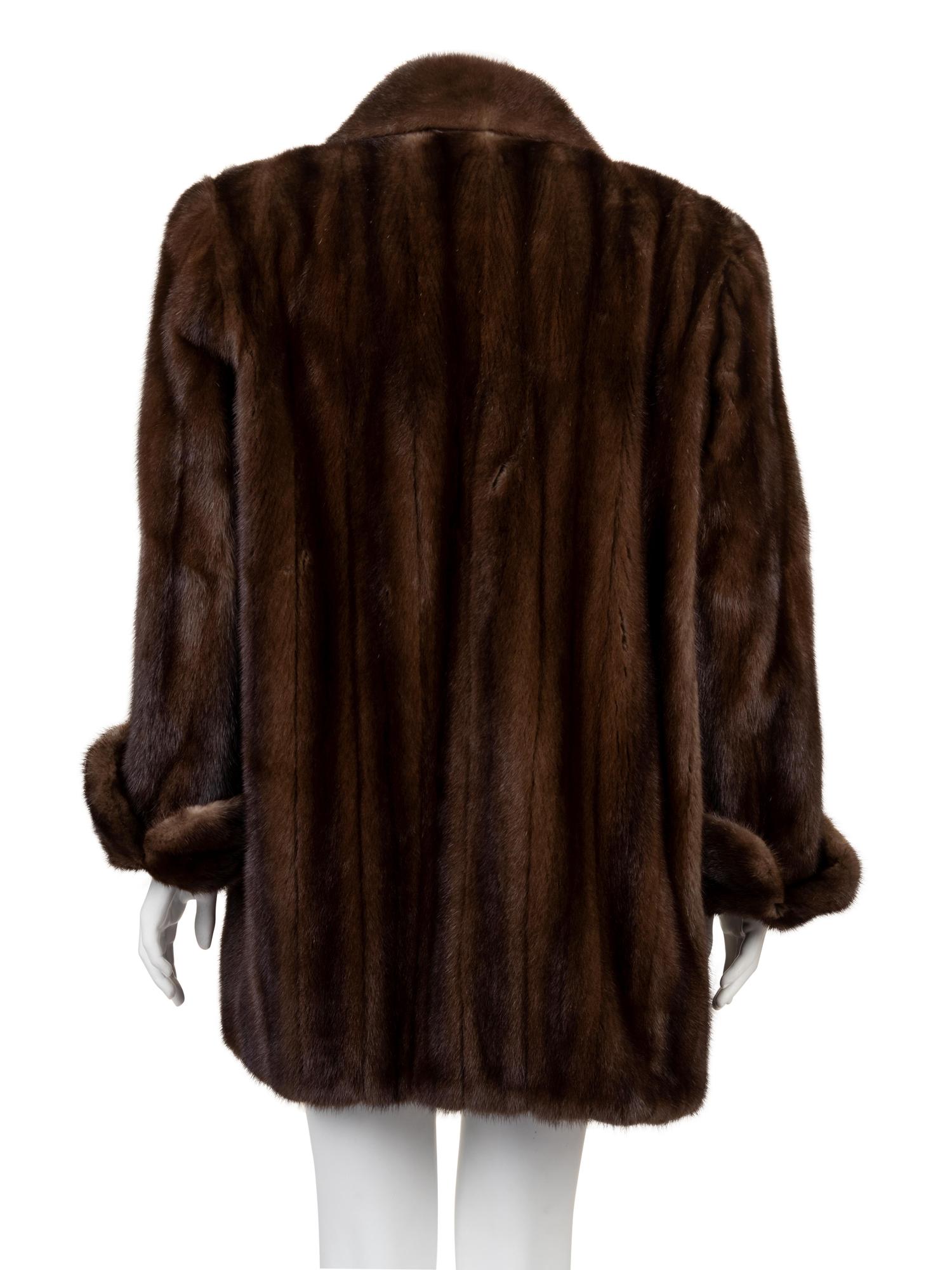 Yves Saint Laurent Mink Coat, 1980s