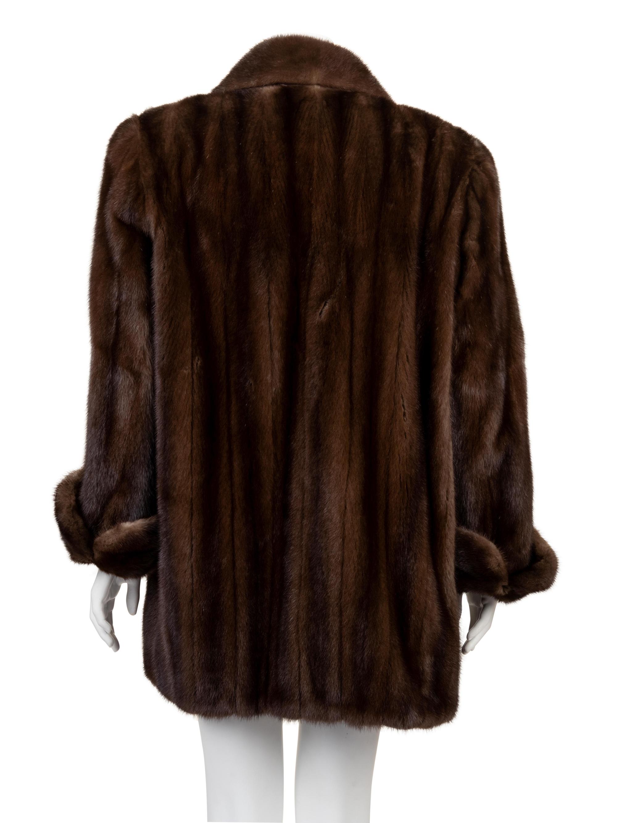 Yves Saint Laurent Mink Coat, 1980s