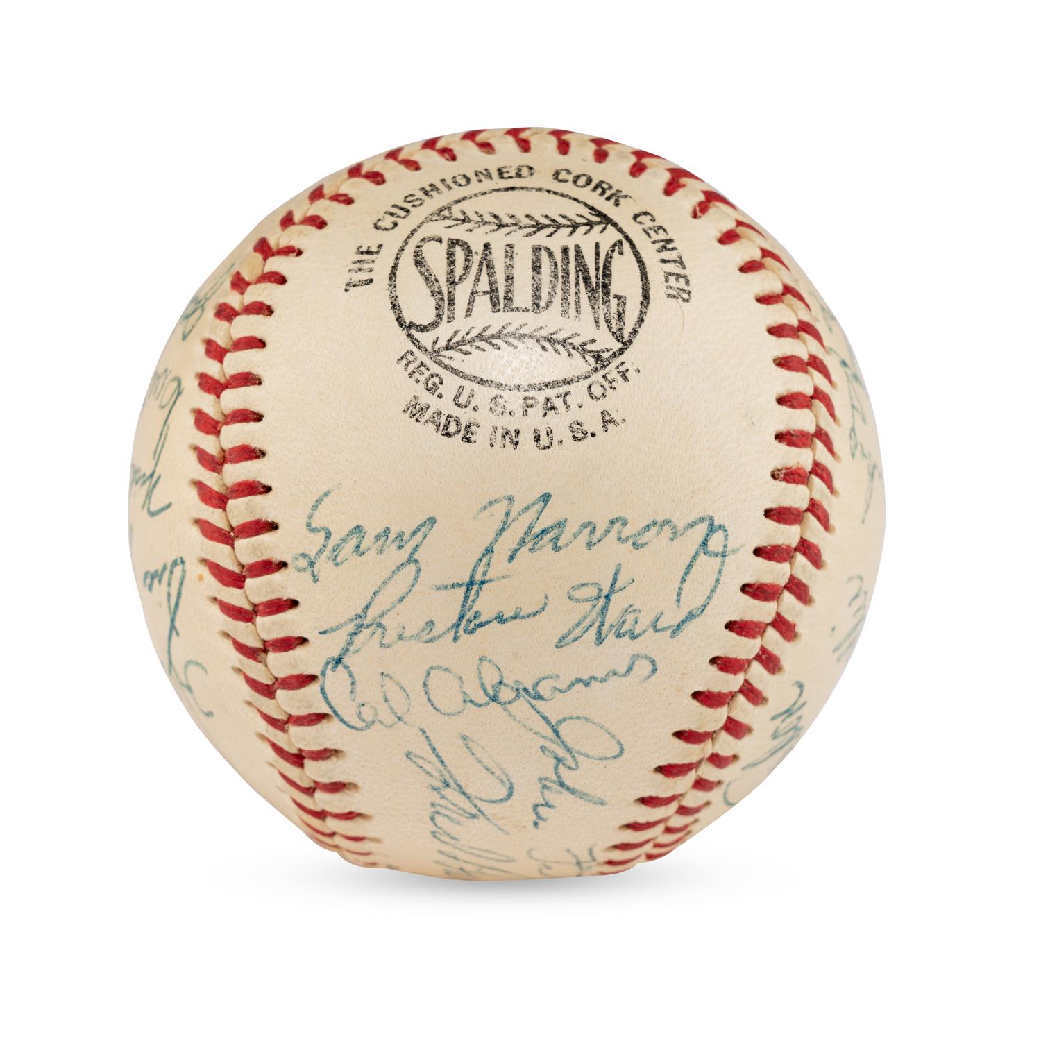 A 1954 Pittsburgh Pirates Team Signed Autograph Baseball (SGC Letter of Authenticity)