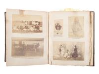 [NATIVE AMERICANS]. JUNKIN, William W. (1831-1903). A Collection of Indian Photographs and Views with Photos of a Few White Employes [ sic ] Together with Some Indian Letters and Paintings. Made by W.W. Junkin, Fairfield, Iowa. 1889-93.