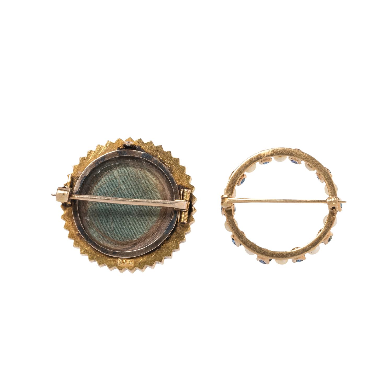 COLLECTION OF ANTIQUE BROOCHES