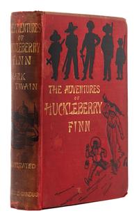 CLEMENS, Samuel ("Mark Twain") (1835-1910). The Adventures of Huckleberry Finn. London: Chatto and Windus, 1884.