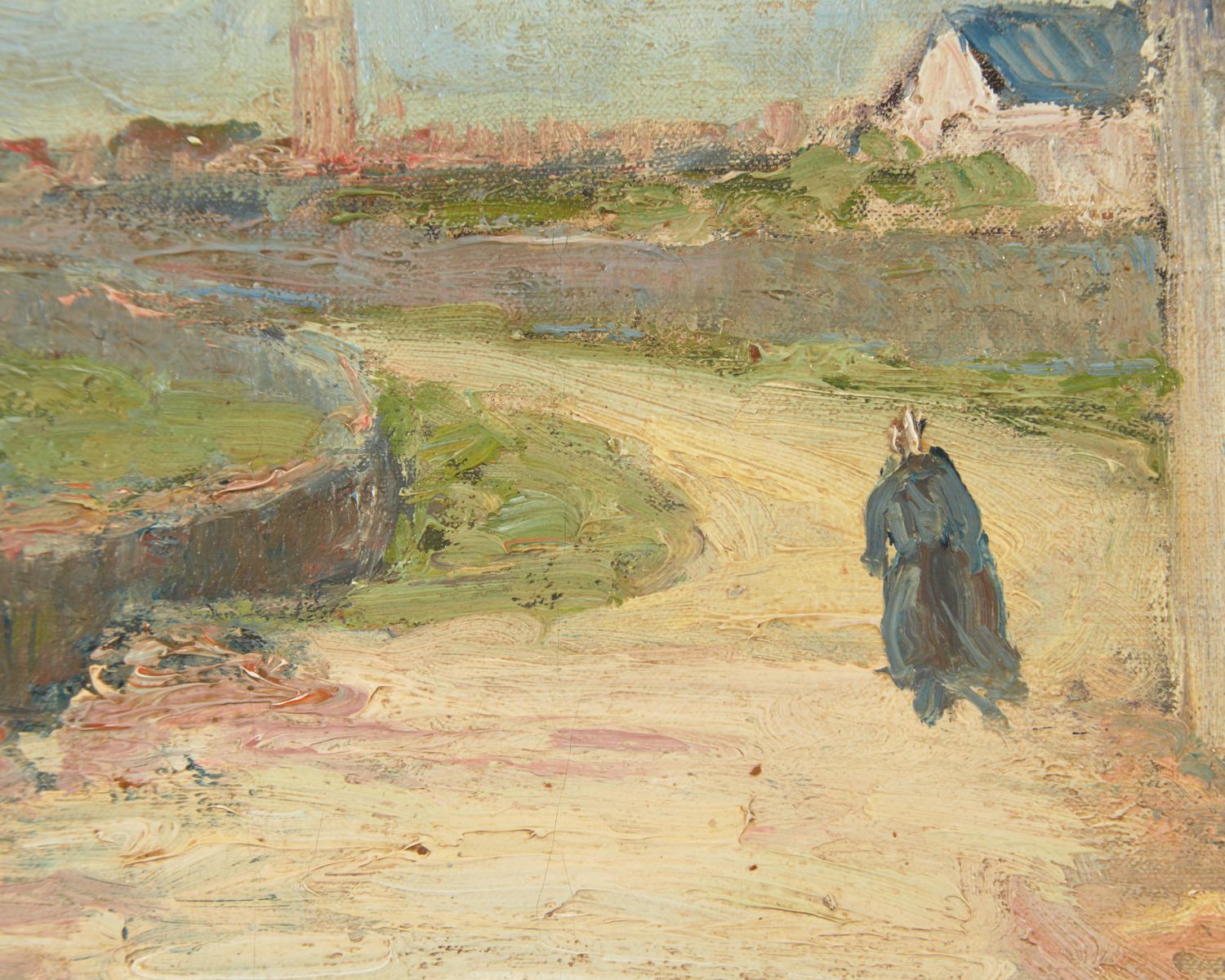 Le Chemin du Moulin, Batz , 1897