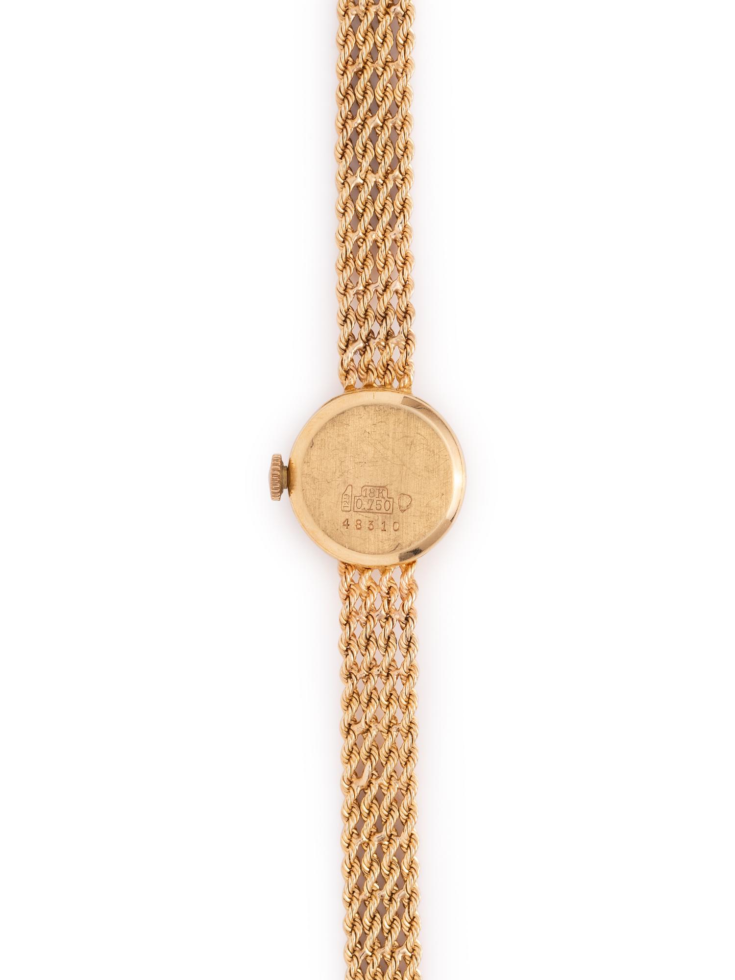 YELLOW GOLD WRISTWATCH