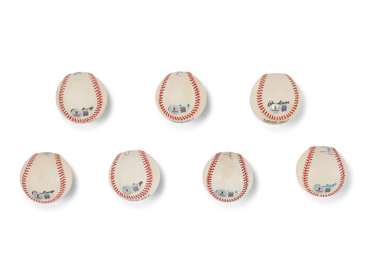 A Collection of 500 Home Run Club Member Single Signed Autograph Baseballs - Beckett Authentication Services (7)
