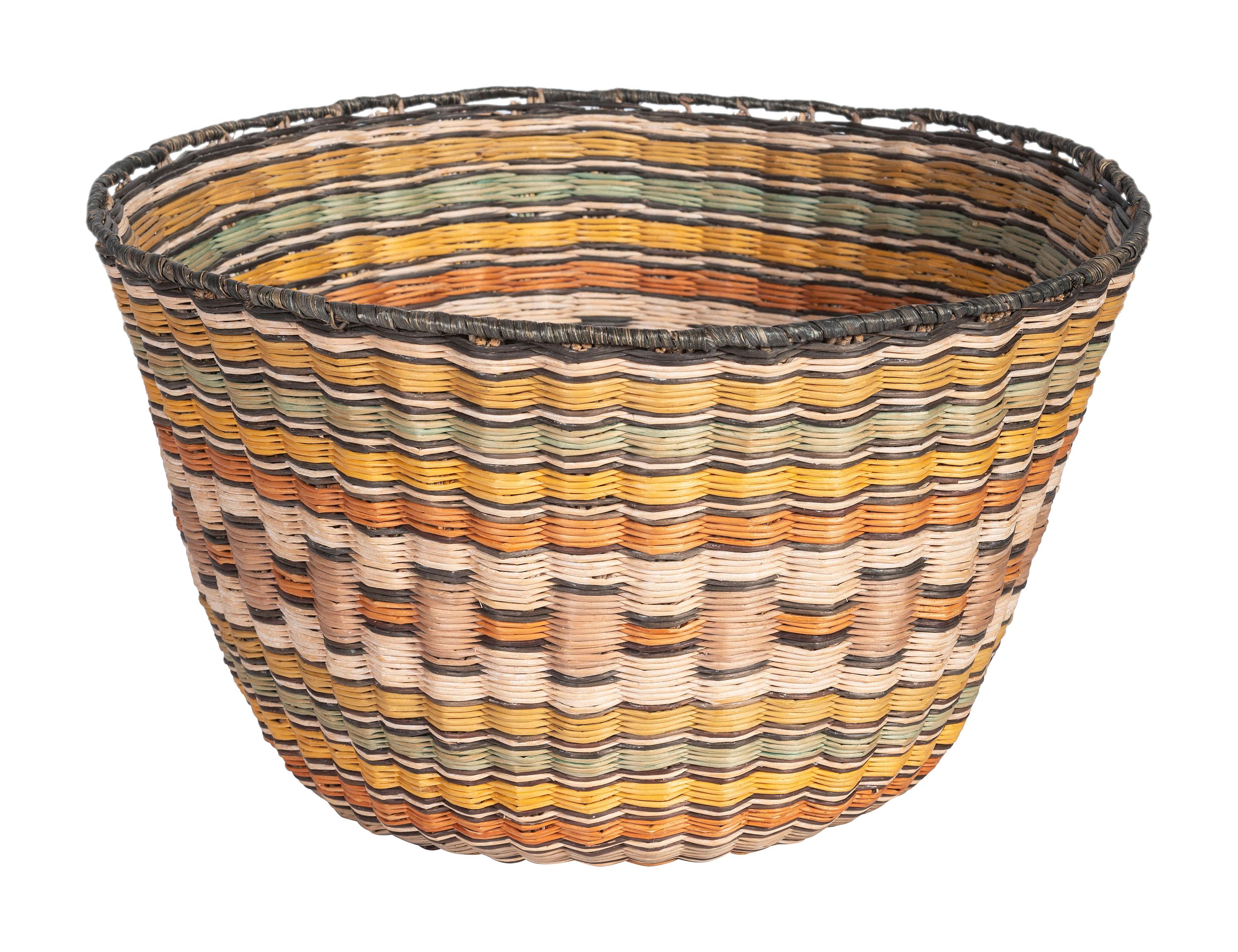 Hopi Third Mesa Wicker Basket