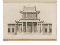 CHAMBERS, William (1723-1796). Designs of Chinese Buildings . London: for the author, 1757.