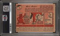 A 1958 Topps Hank Aaron Baseball Card No. 30 (PSA 3 VG) from The Collection of David Eisenhower