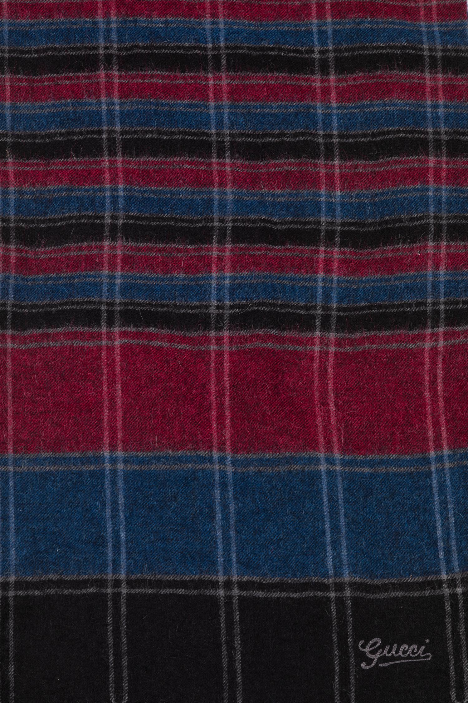 Gucci Wool Shawl, 1990-2000s