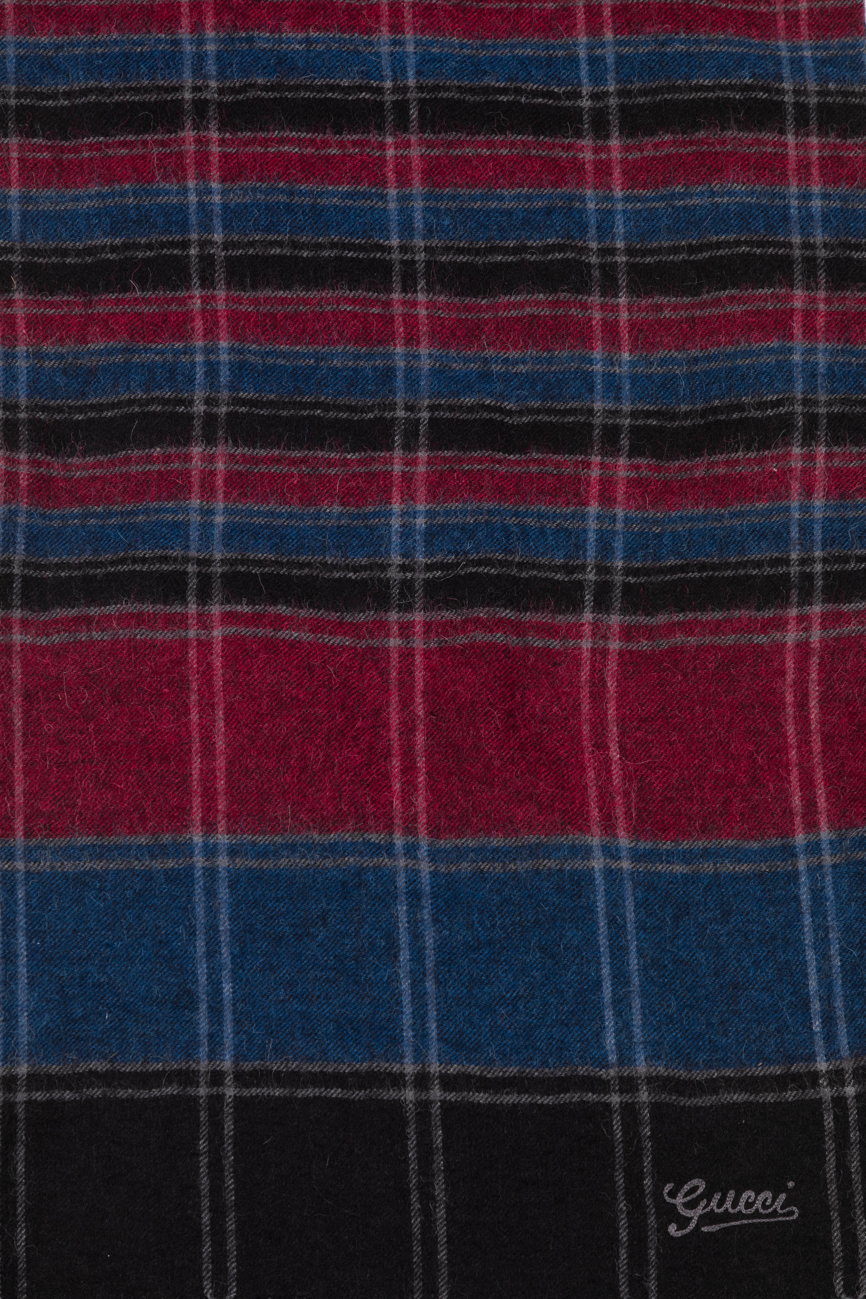 Gucci Wool Shawl, 1990-2000s