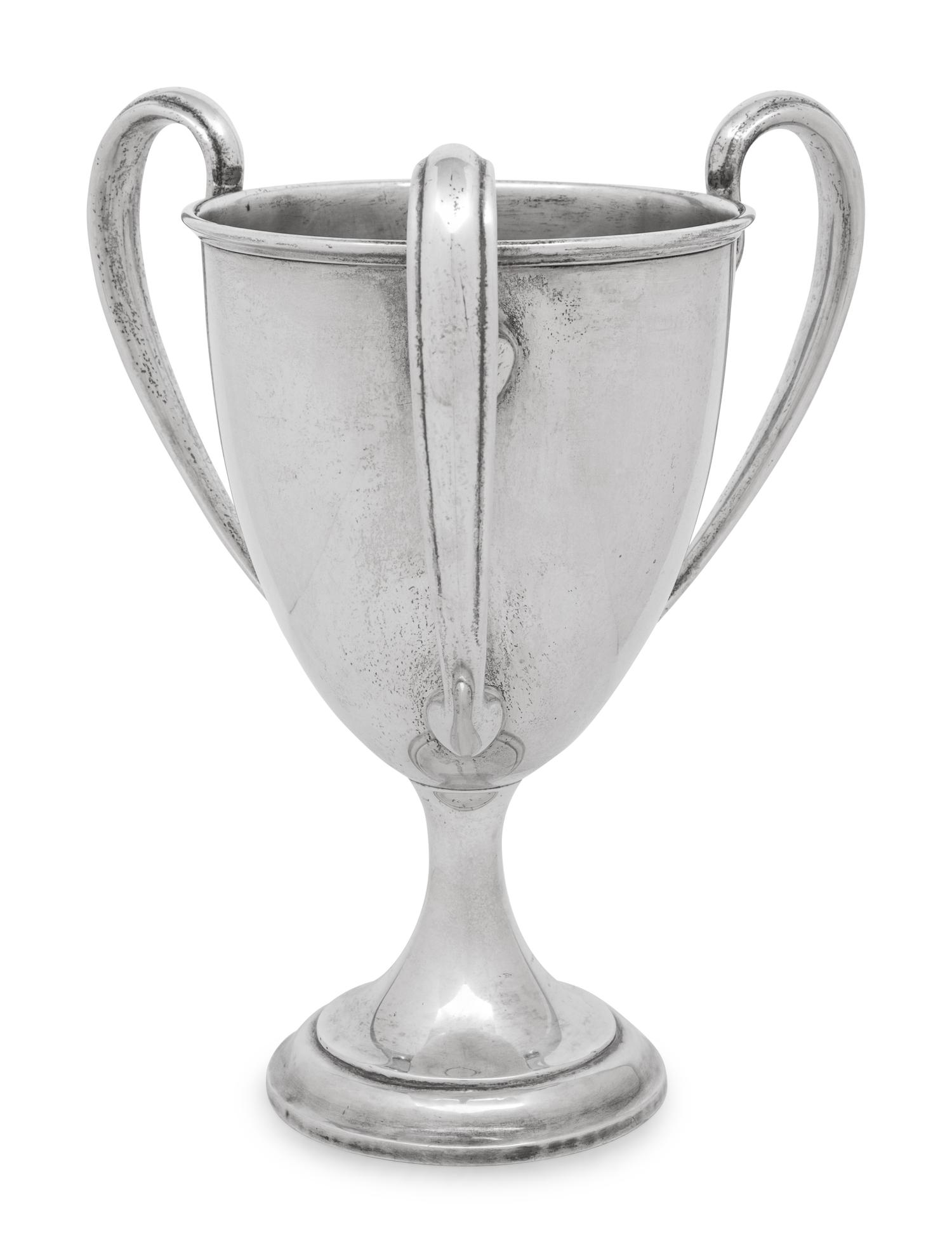 An American Silver Three-Handled Cup