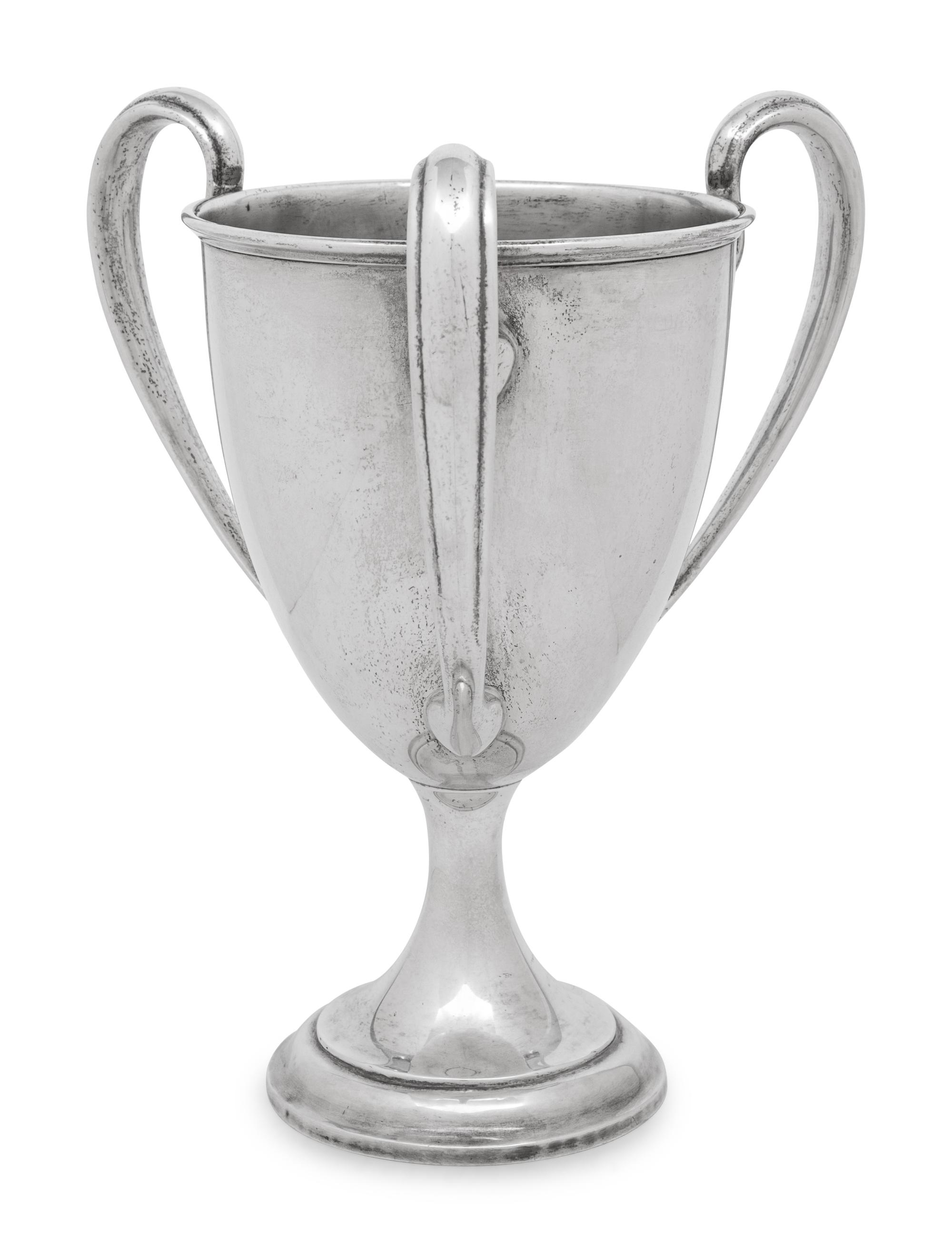 An American Silver Three-Handled Cup