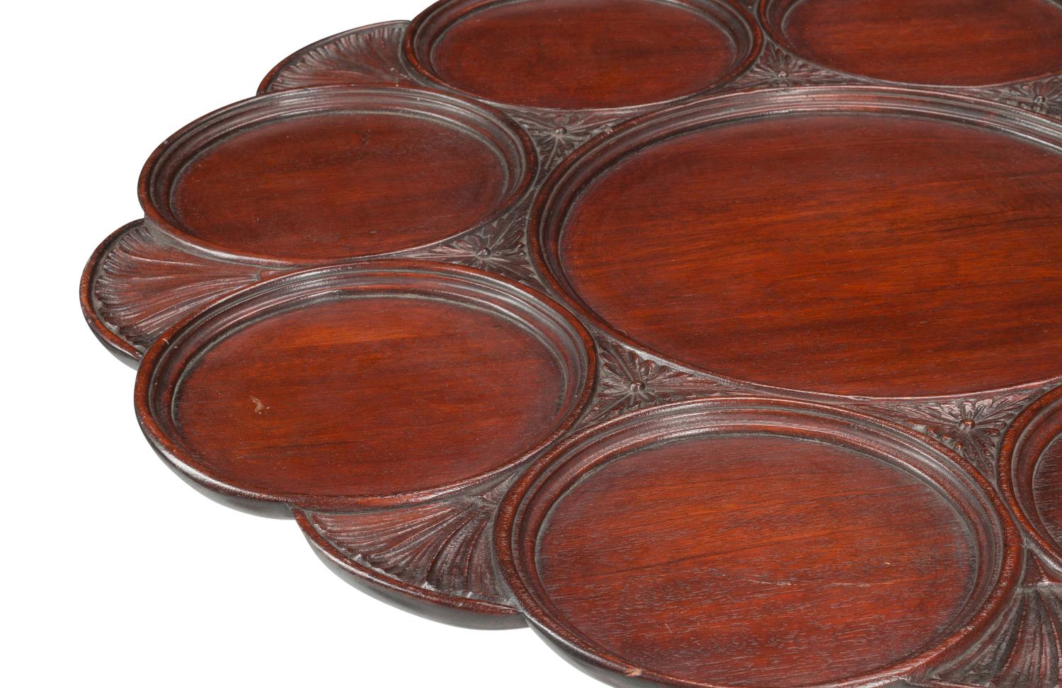 A George III Style Mahogany Supper Table