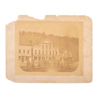 [Early Photography] Group of 10 Photos of Occupational Scenes, incl. Blacksmiths and Fire Fighters