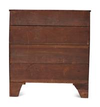 A Federal Inlaid and Veneered Mahogany Chest of Drawers