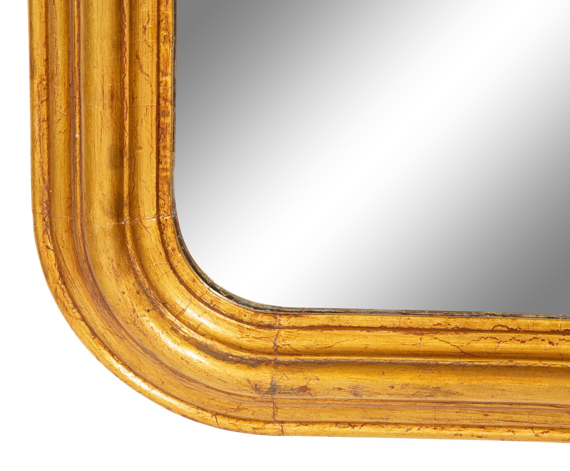 An Italian Giltwood Mirror