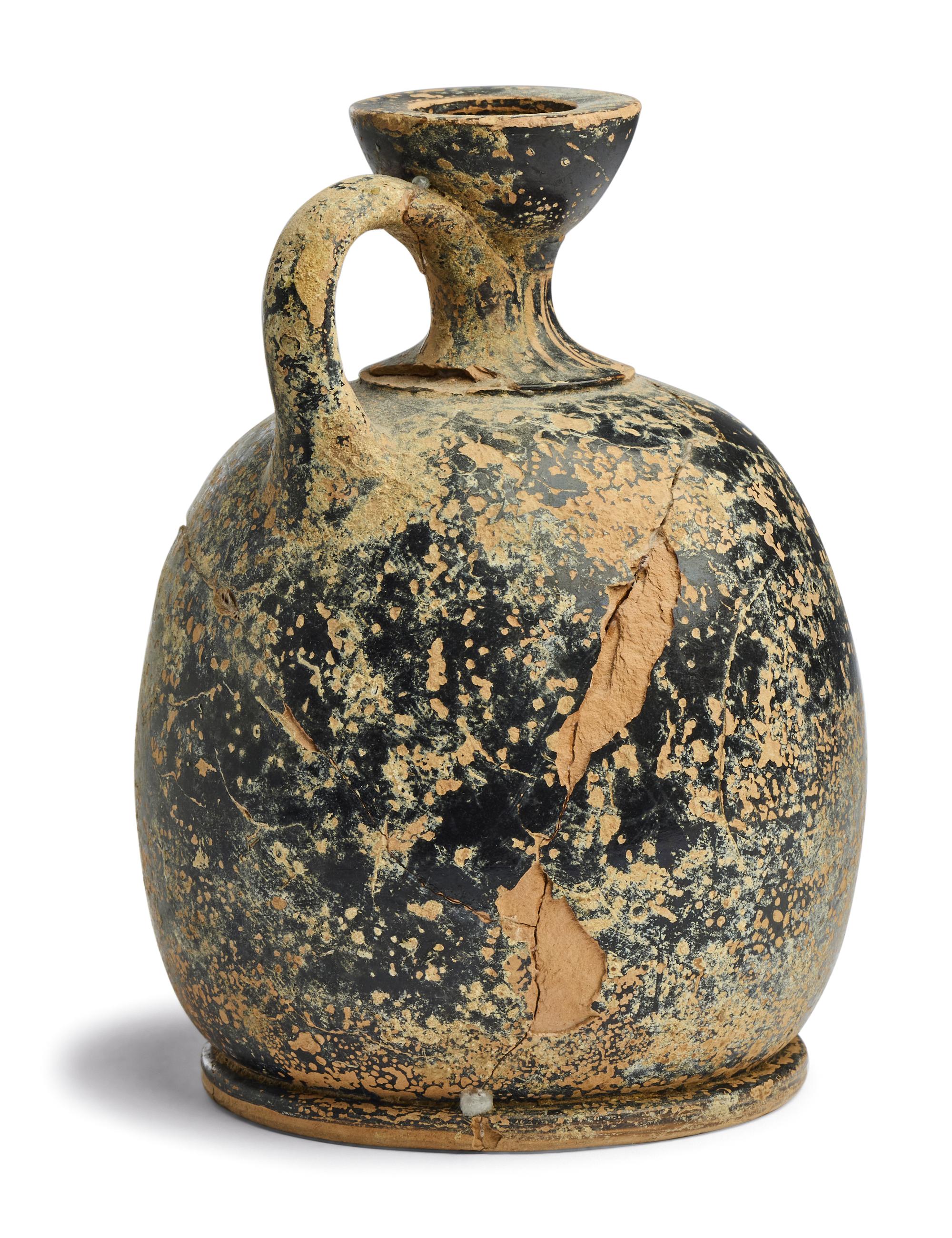 An Attic Red-Figured Squat Lekythos