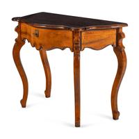 An Italian Maple Console Table