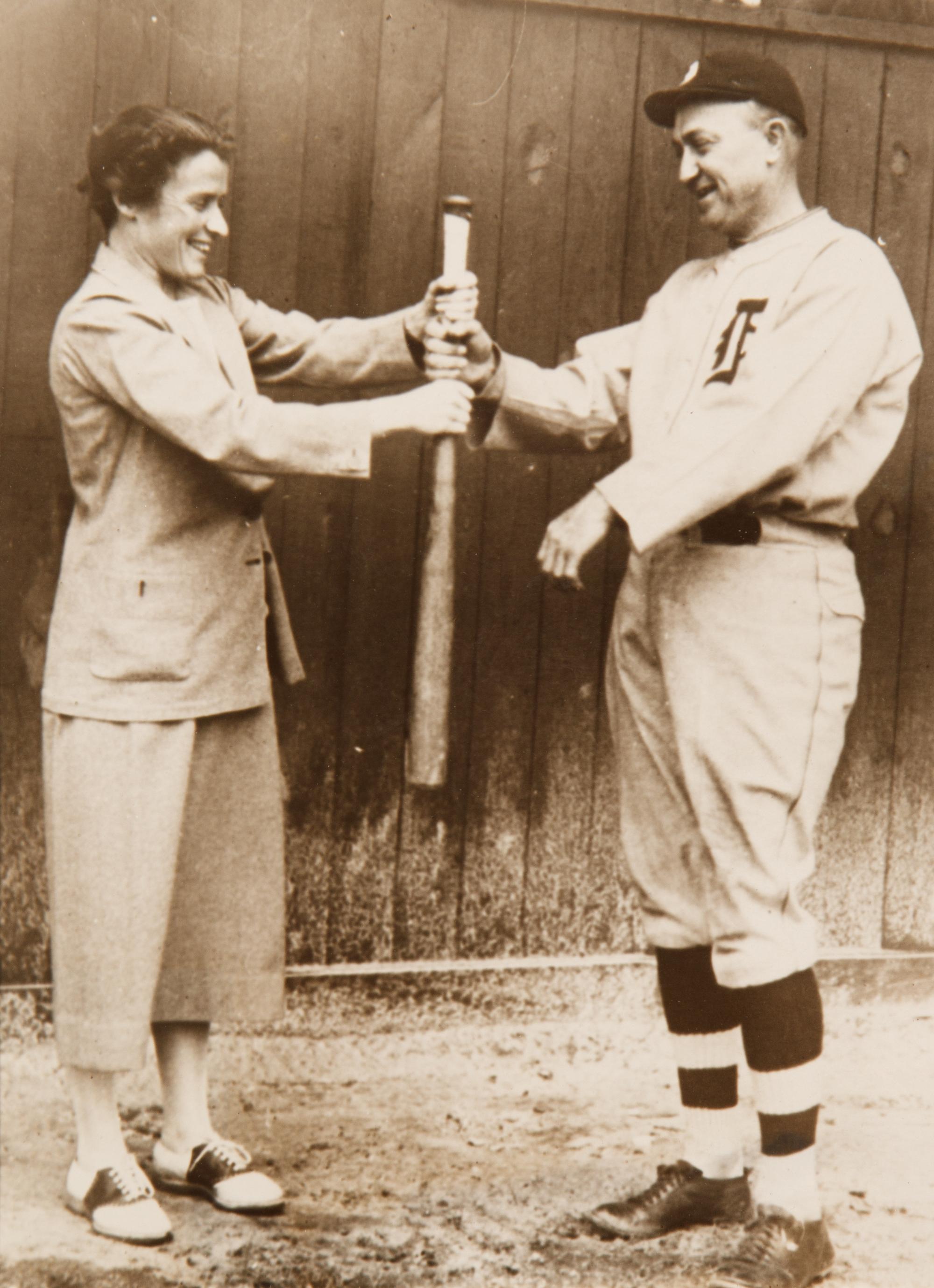 A Group of Original 1920's Sports Press Photographs, by Underwood and Underwood (Including Ty Cobb and Knute Rockne),