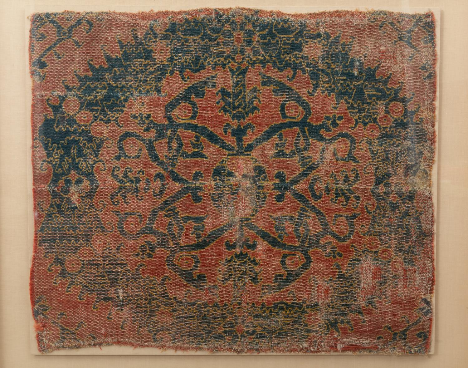 A Fragment of a Spanish Alcaraz Rug