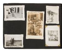 [KOREAN WAR]. Photograph album featuring African American sailors during the Korean War.