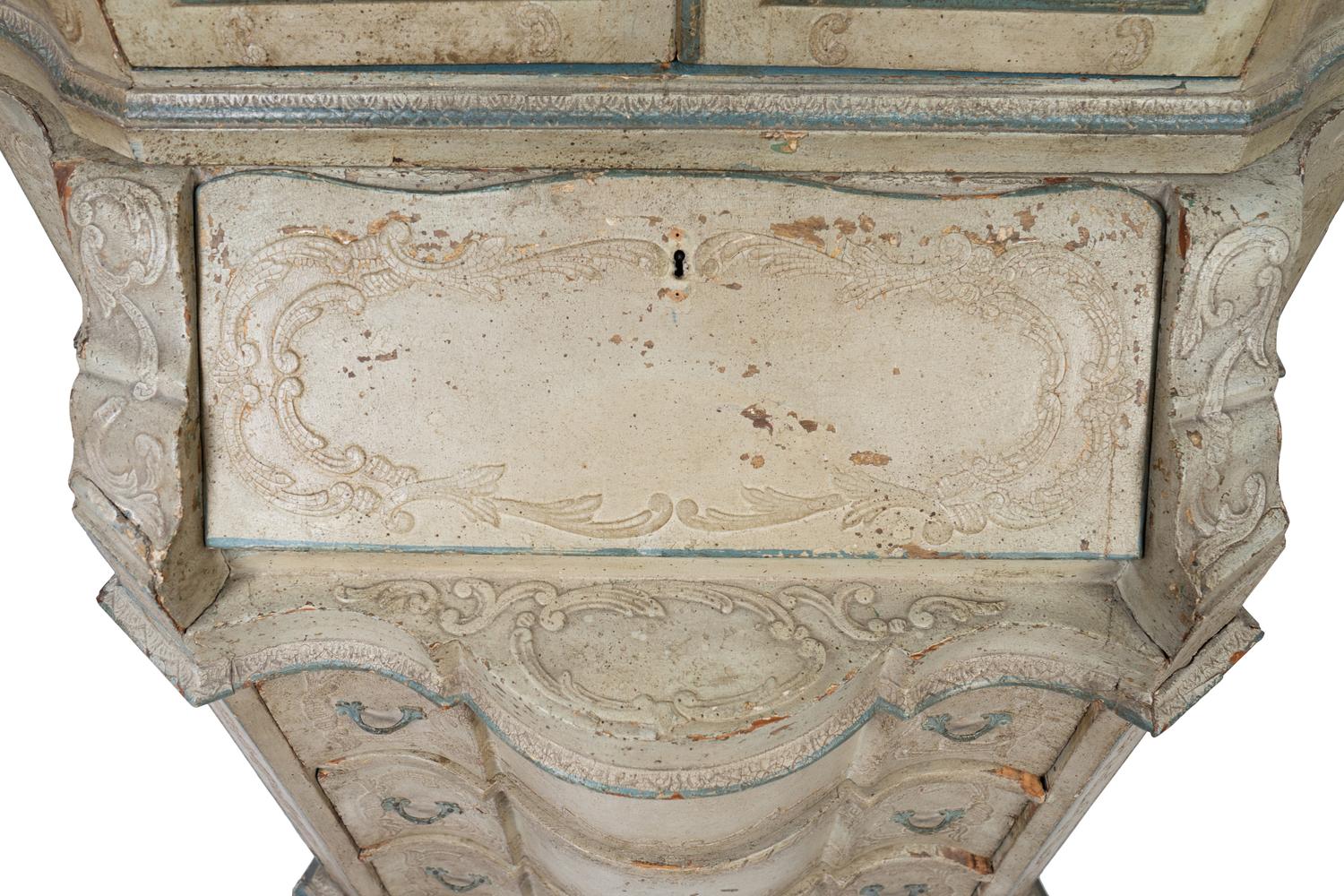 A Venetian Painted Secretary