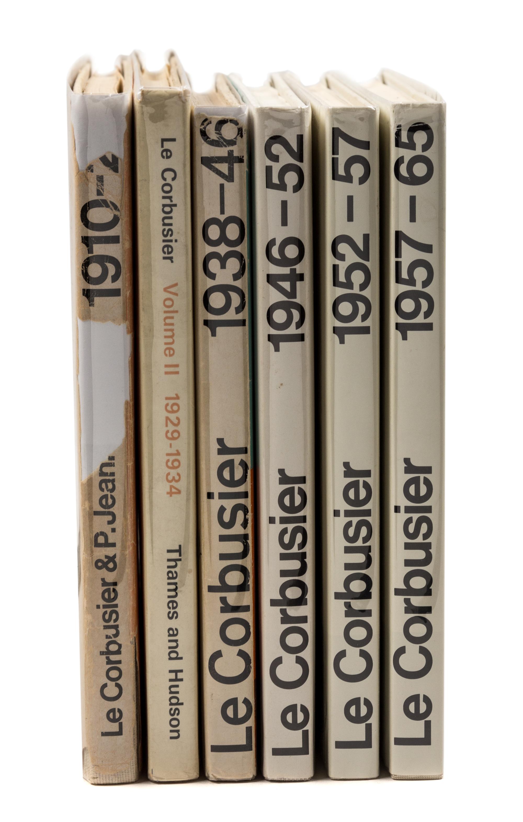[ARCHITECTURE] -- [LE CORBUSIER (1887-1965)]. A group of 10 works about Le Corbusier and his work, including:
