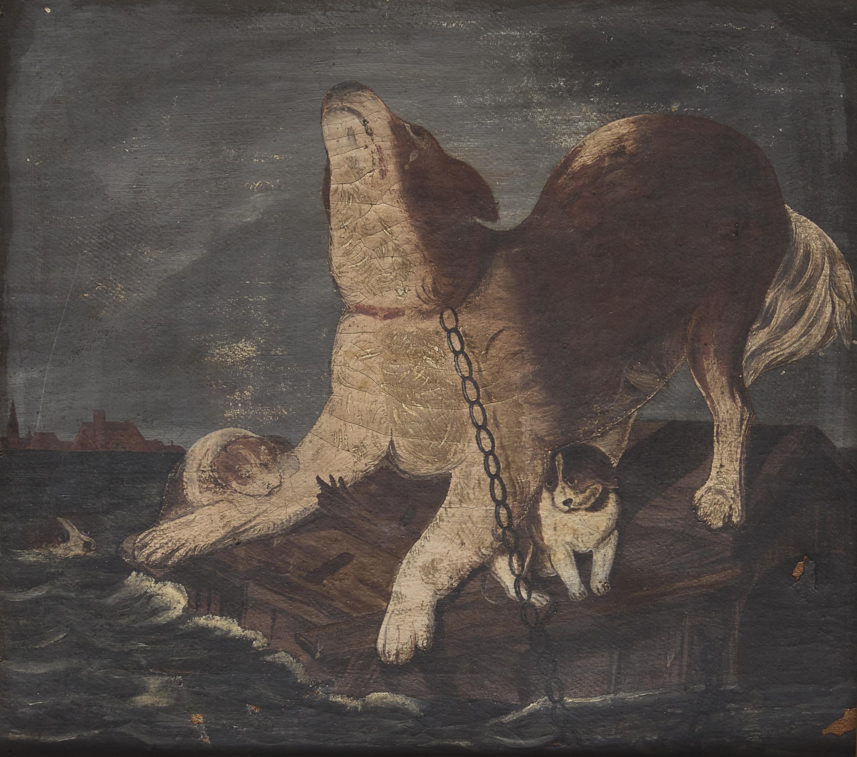 American School 19th Century, After Sir Edwin Landseer (English, 1802-1873), Shipwrecked