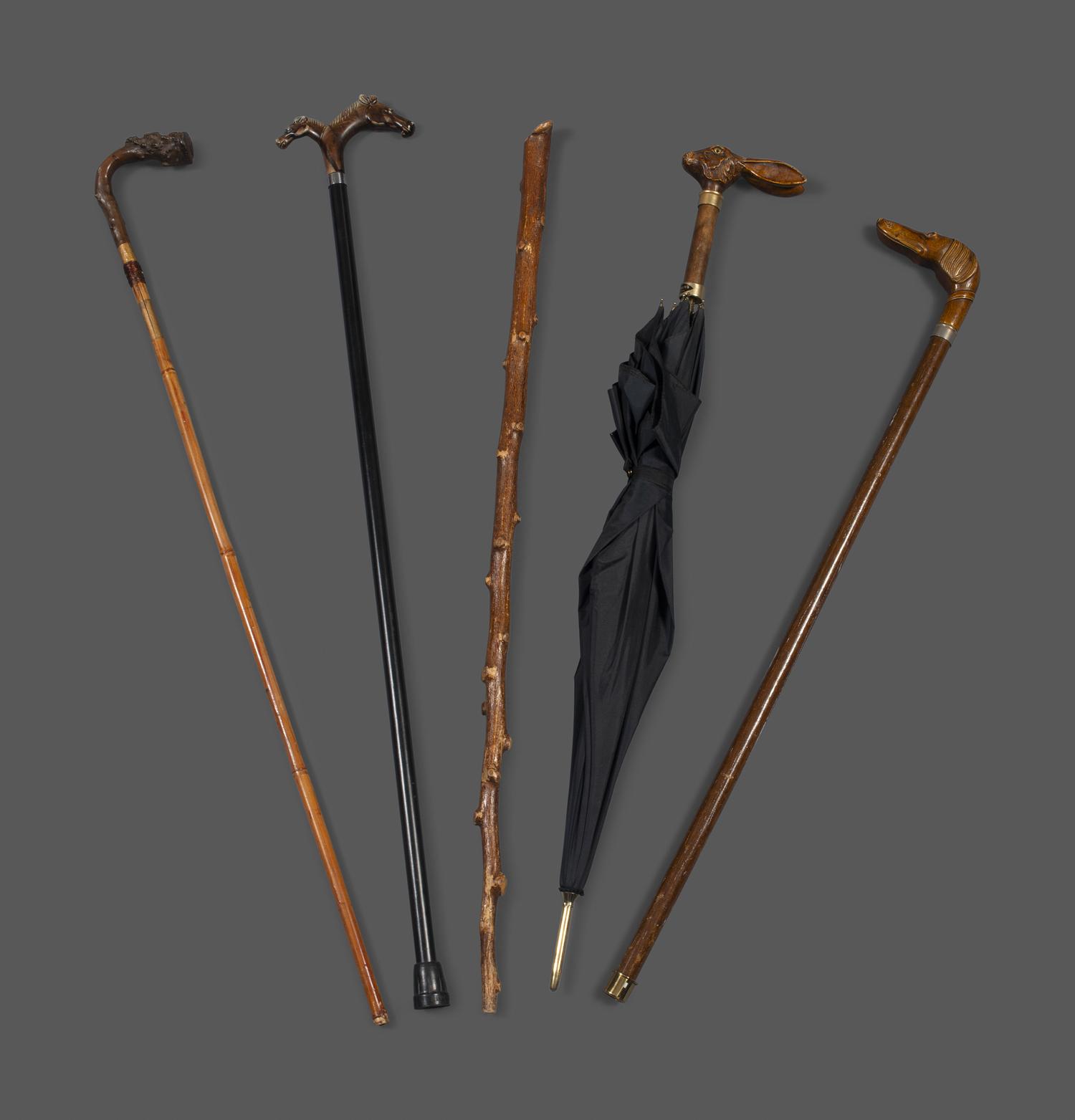 Four Walking Sticks