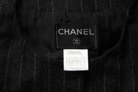 Chanel Pinstripe Coat