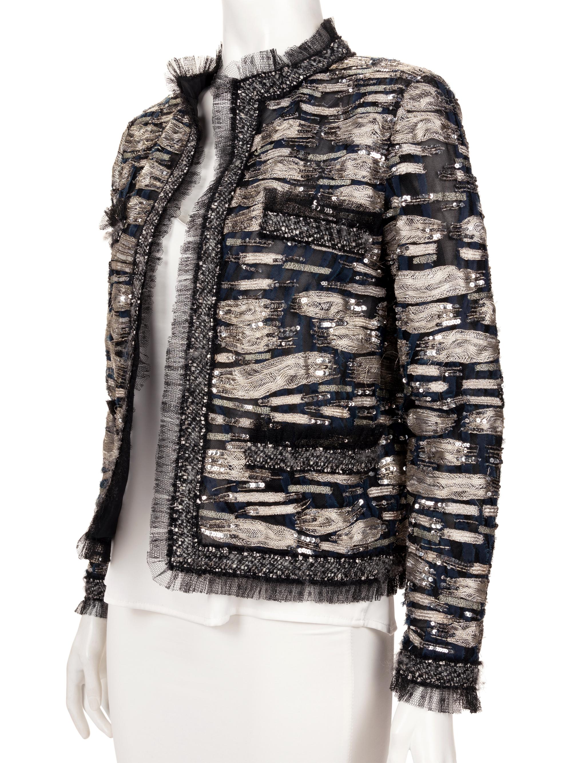 Three Oscar de la Renta Embellished Jackets, 2010s