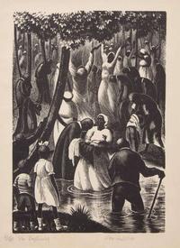 Clare Veronica Hope Leighton (American, 1898–1989) - The Baptism