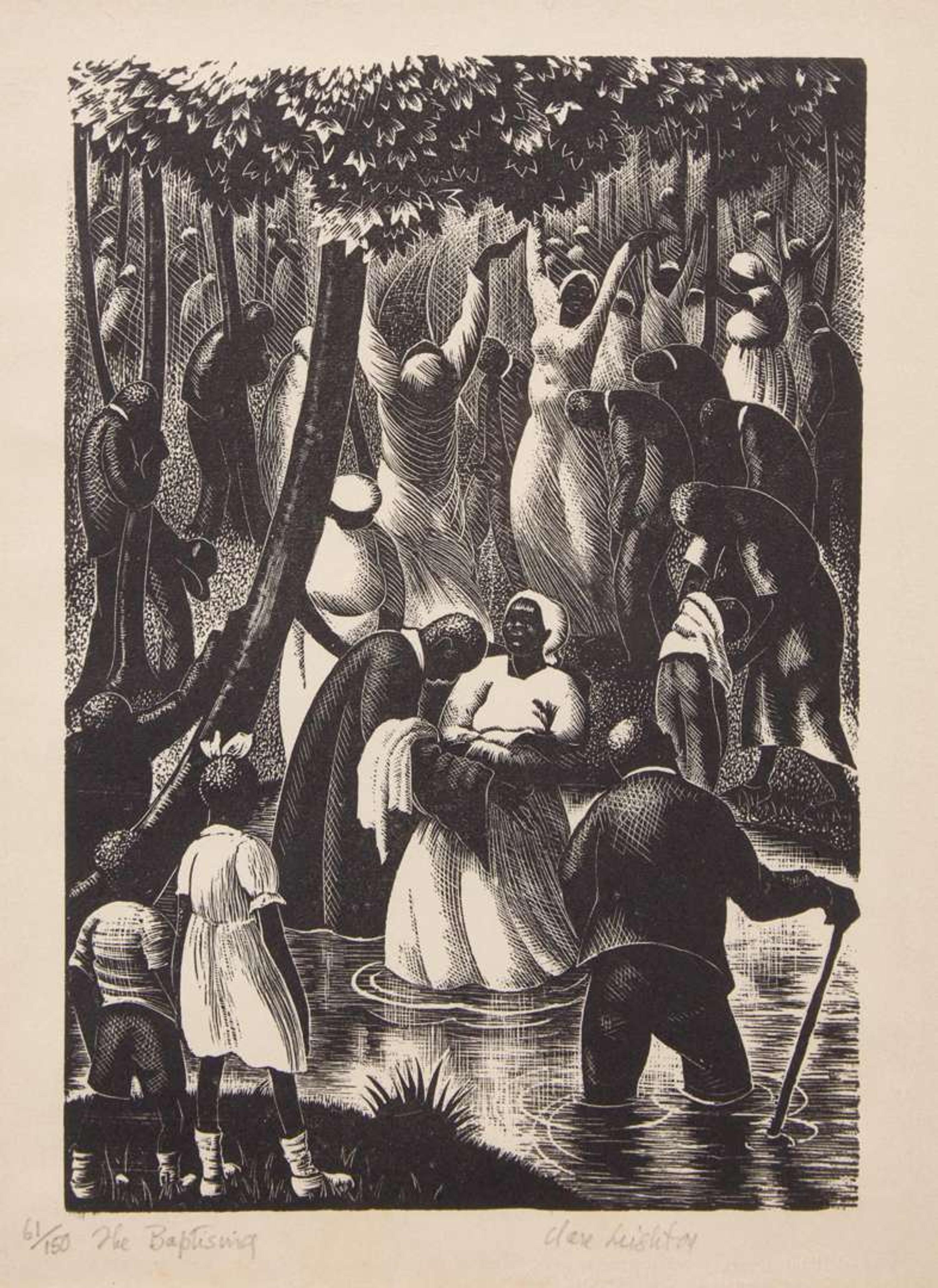 Clare Veronica Hope Leighton (American, 1898–1989) - The Baptism