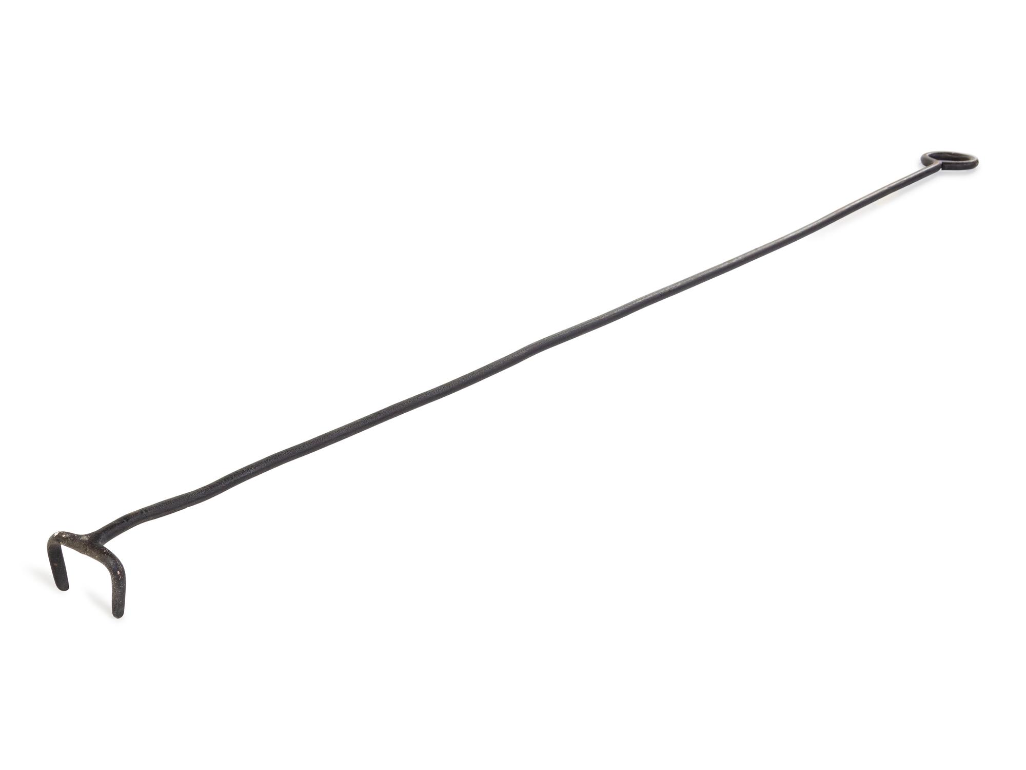A Wrought Iron Railroad Rail Puller