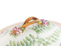 A Royal Copenhagen Flora Danica Porcelain Tureen and Underplate